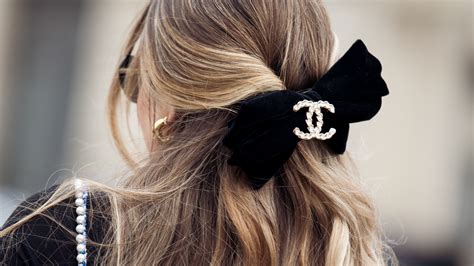 bow chanel|Chanel bows for hair.